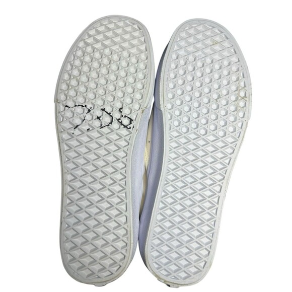 Lilo & Stitch Hand Painted Stitch Slip On White Vans White Women’s 9‎  Slip On - Picture 7 of 10